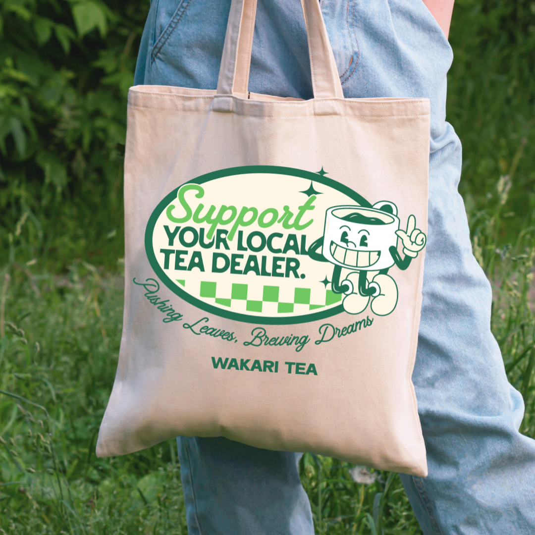Support Your Local Tea Dealer Organic Tote